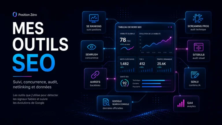 Mes outils SEO