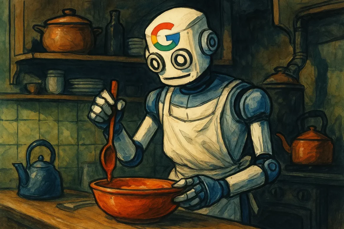 Robot google cuisine