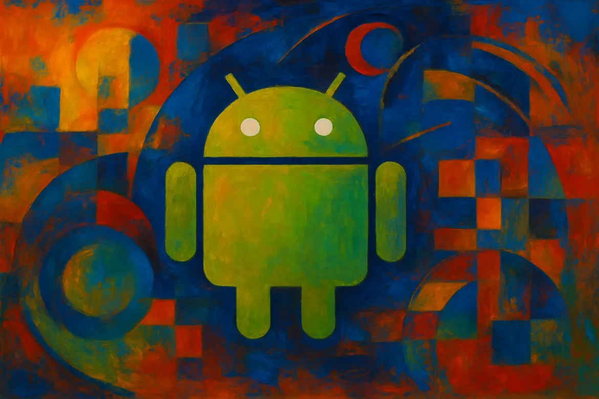 Robot google art peinture