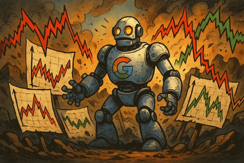Robot google courbes