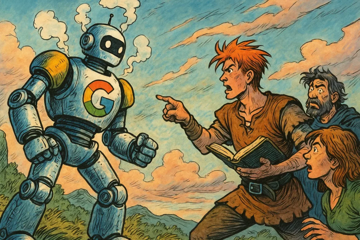 Robot google et éditeurs