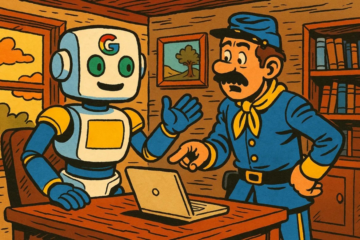 Robot google et la cavalerie