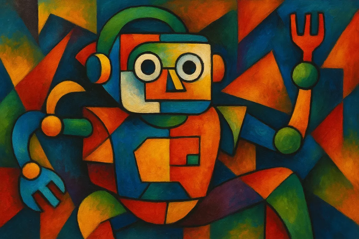 Robot google vue par picasso