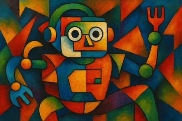Robot google vue par picasso