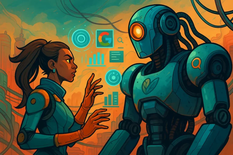 Robot sillage