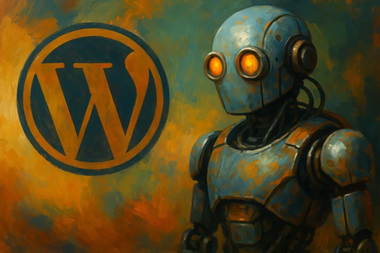 Robot wordpress