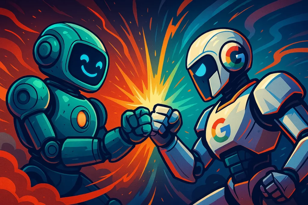 Chatgpt vs google