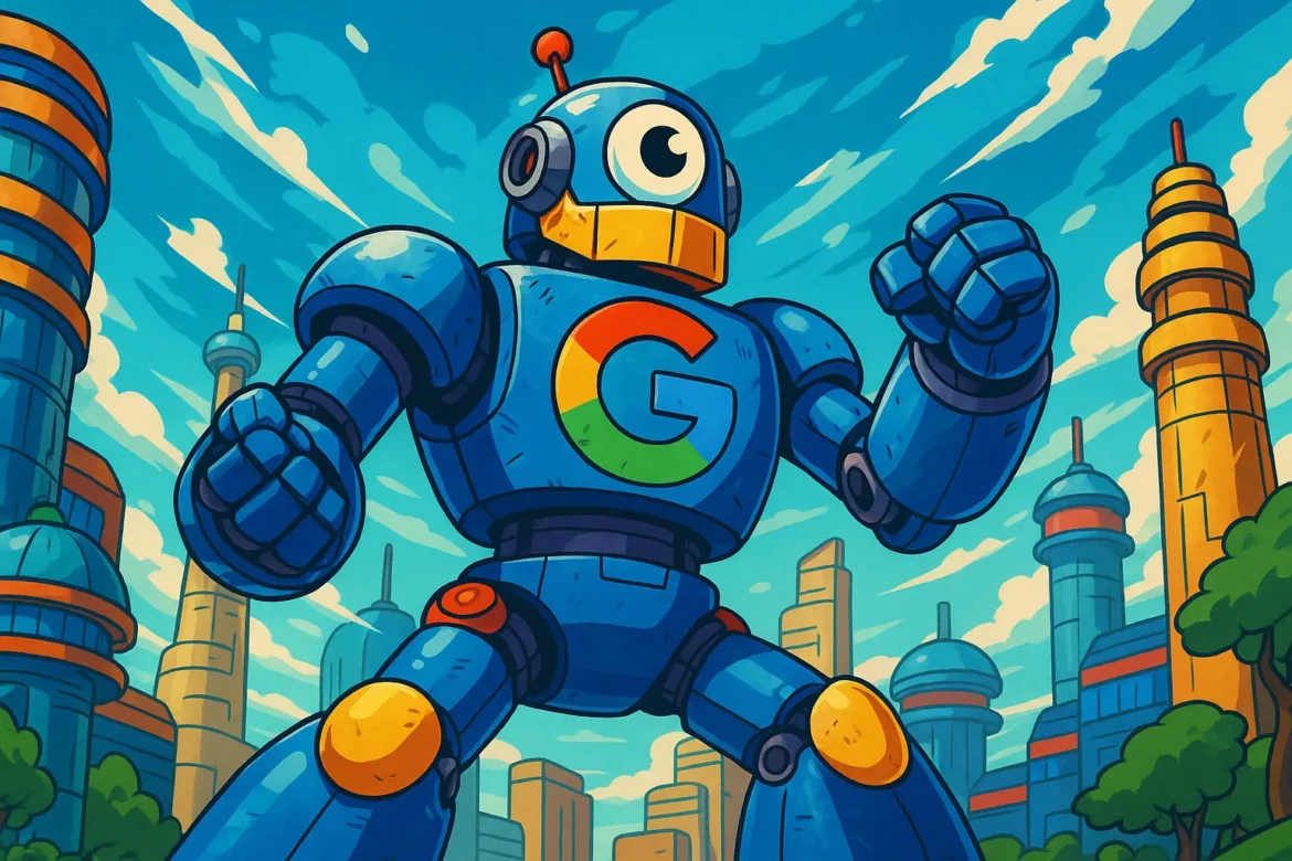 Google robot dragon ball