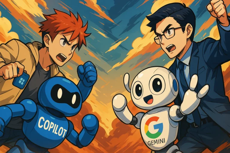 Microsoft vs google, duel de géants