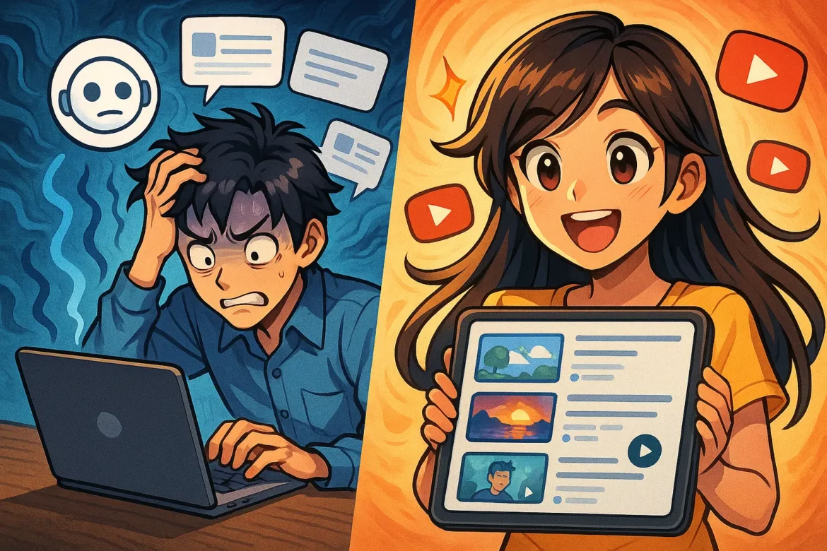 Problèmes et vidéos sur ai mode de google