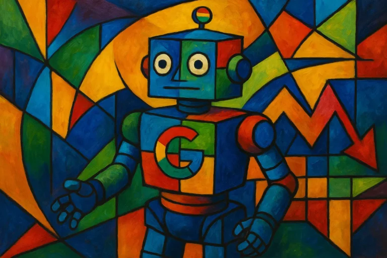 Robot google ai déclassé