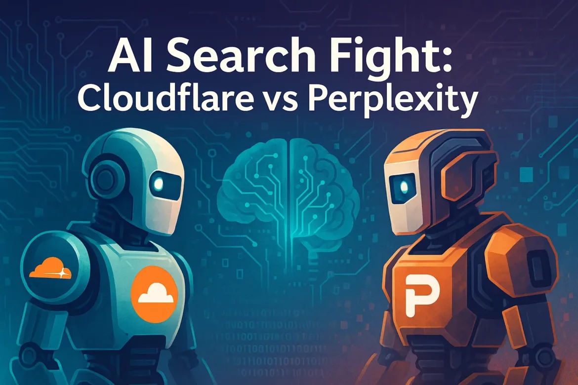 Cloudfare vs perplexity, ai search fight