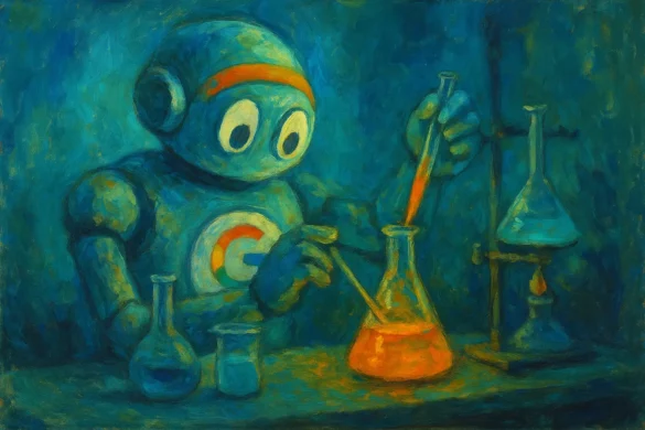 Google qui fait de la chimie