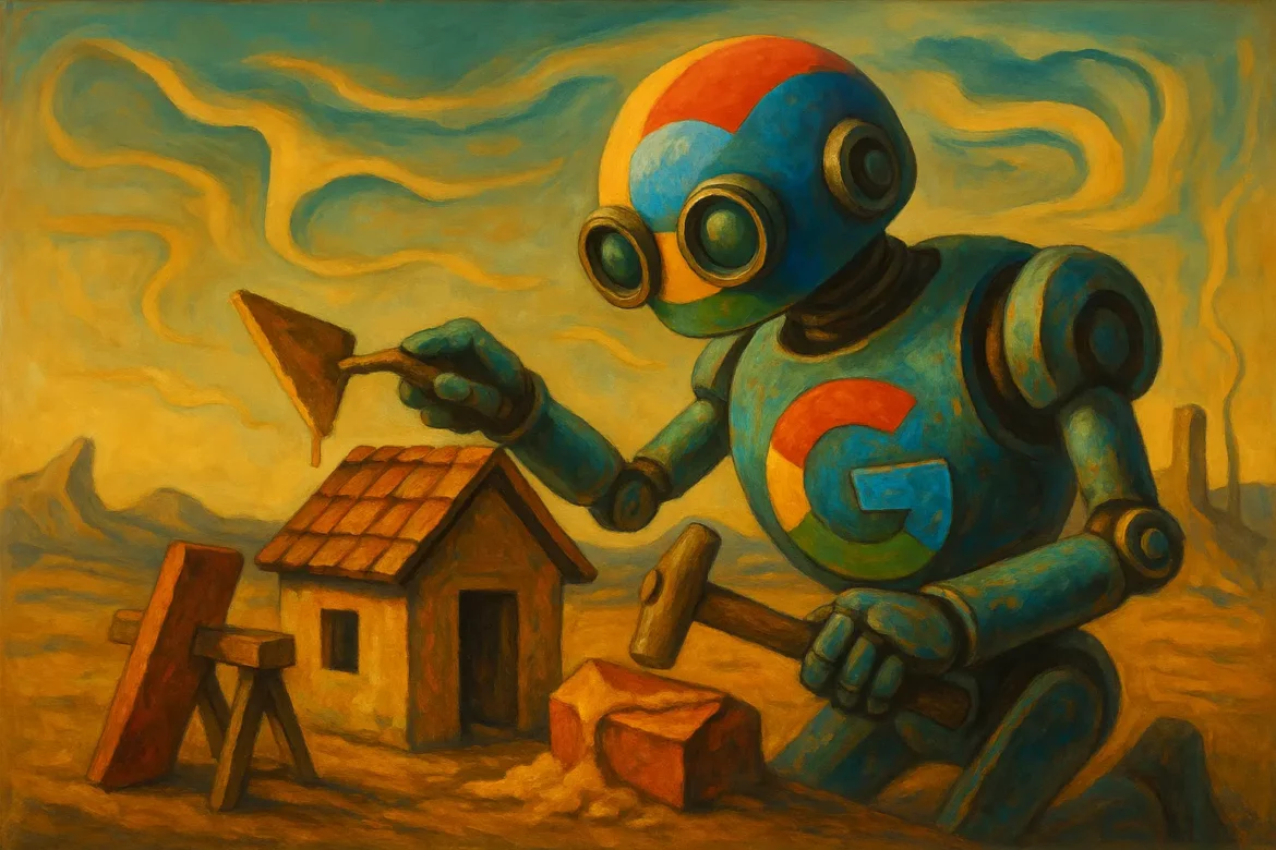 Google qui fait des réparations