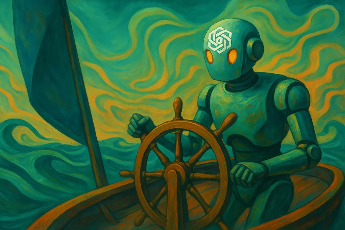 Robot chat gpt qui navigue