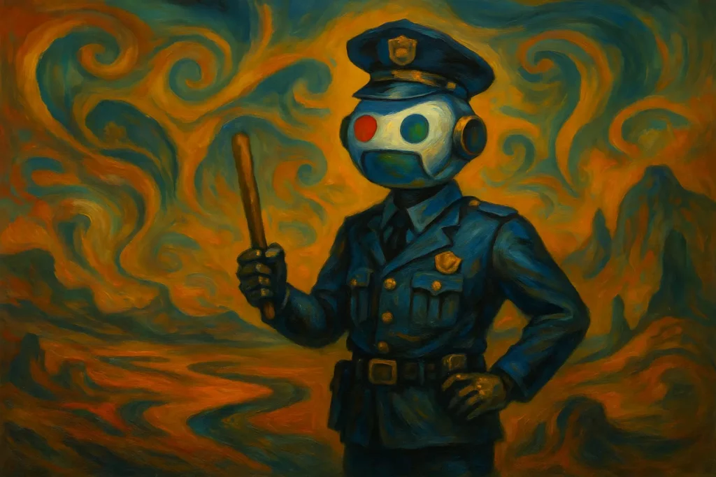 Robot policier