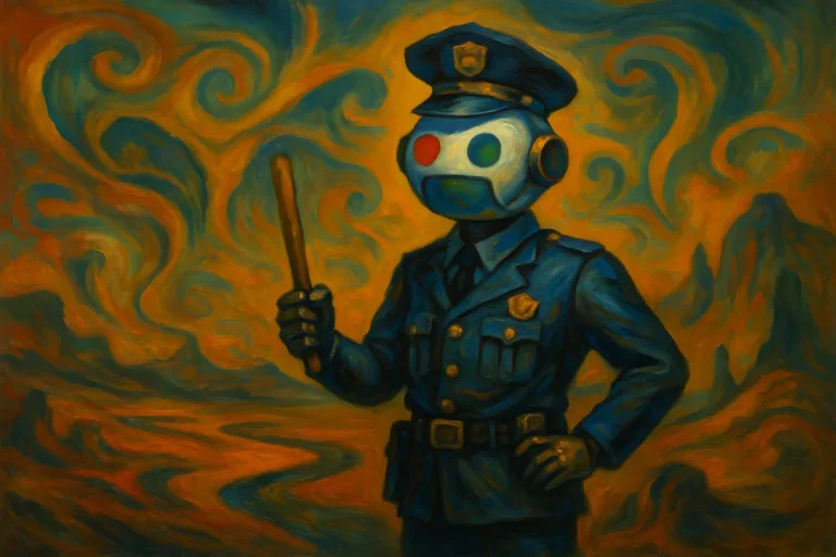 Robot policier