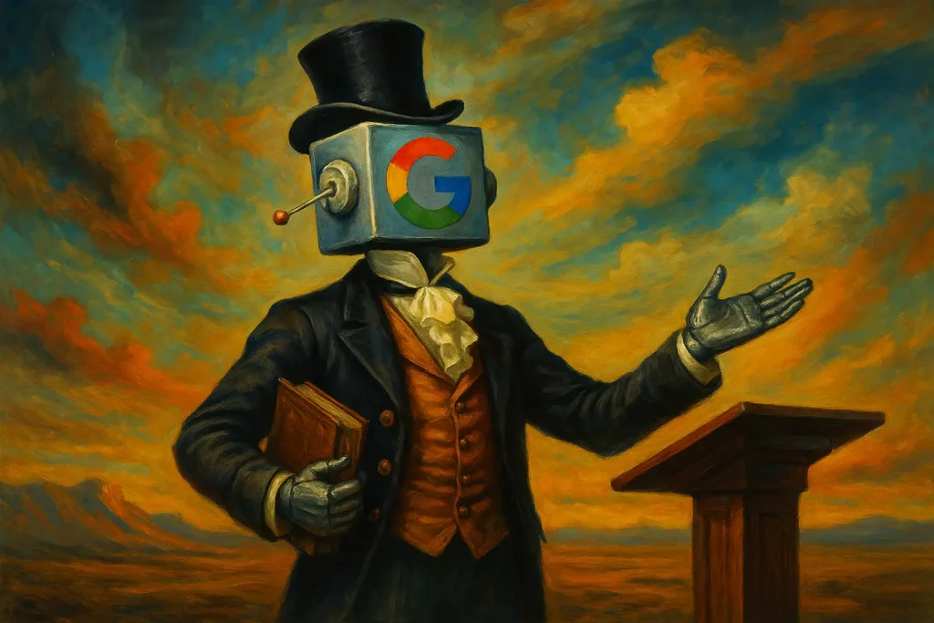 Google en costume traditionnel
