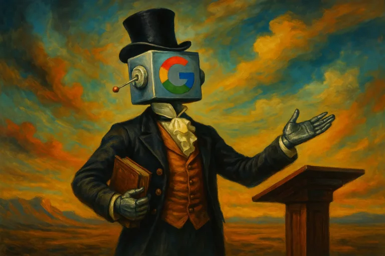 Google en costume traditionnel