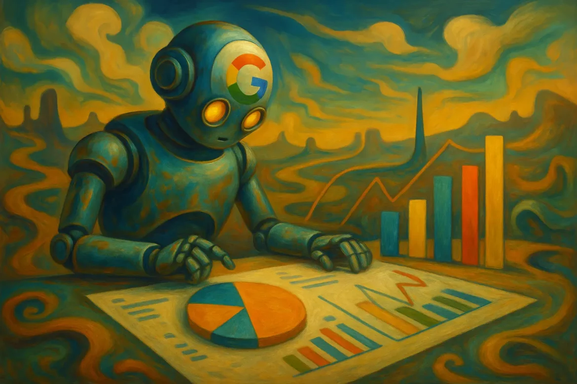 Google qui observe des métriques