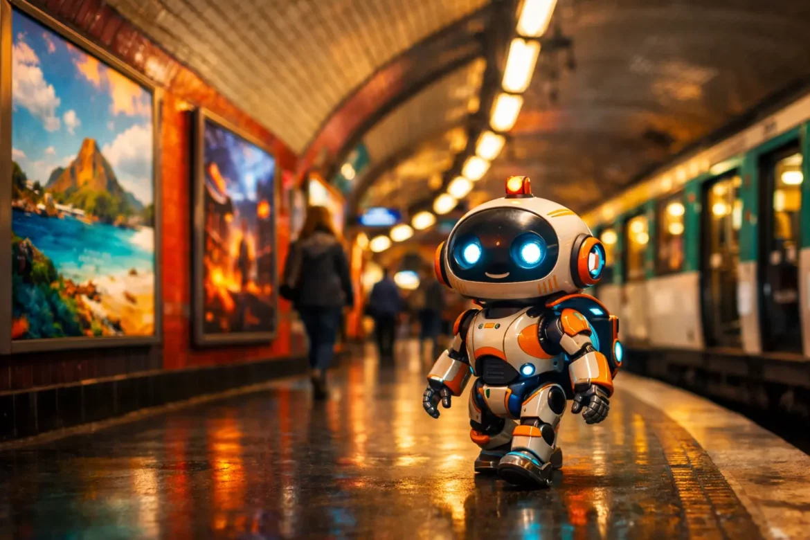 Robot métro parisien