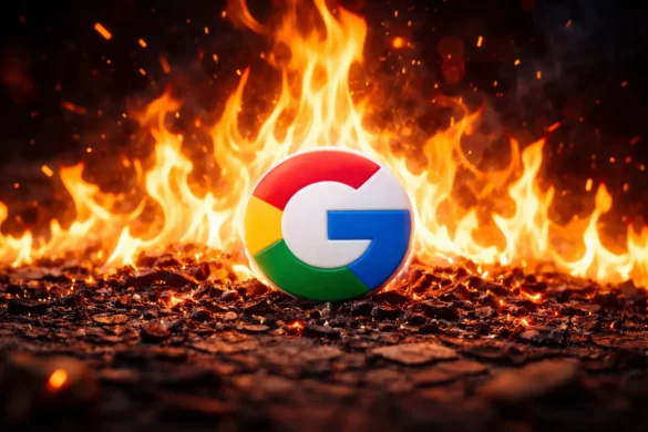 La maison Google brule tout