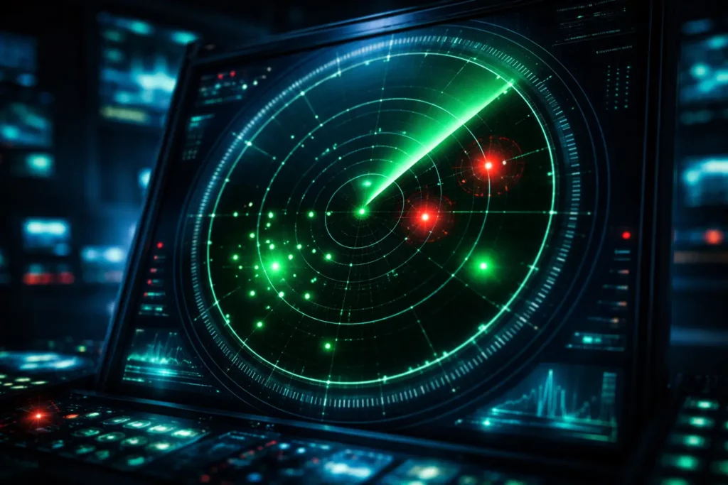 Radar spam