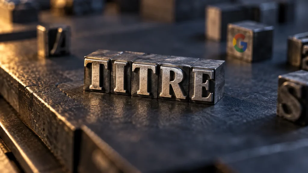 Meta title titres SEO
