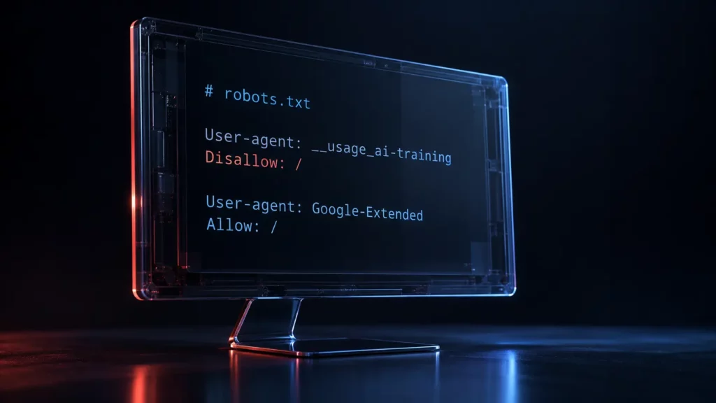 Écran fumé et code robots.txt