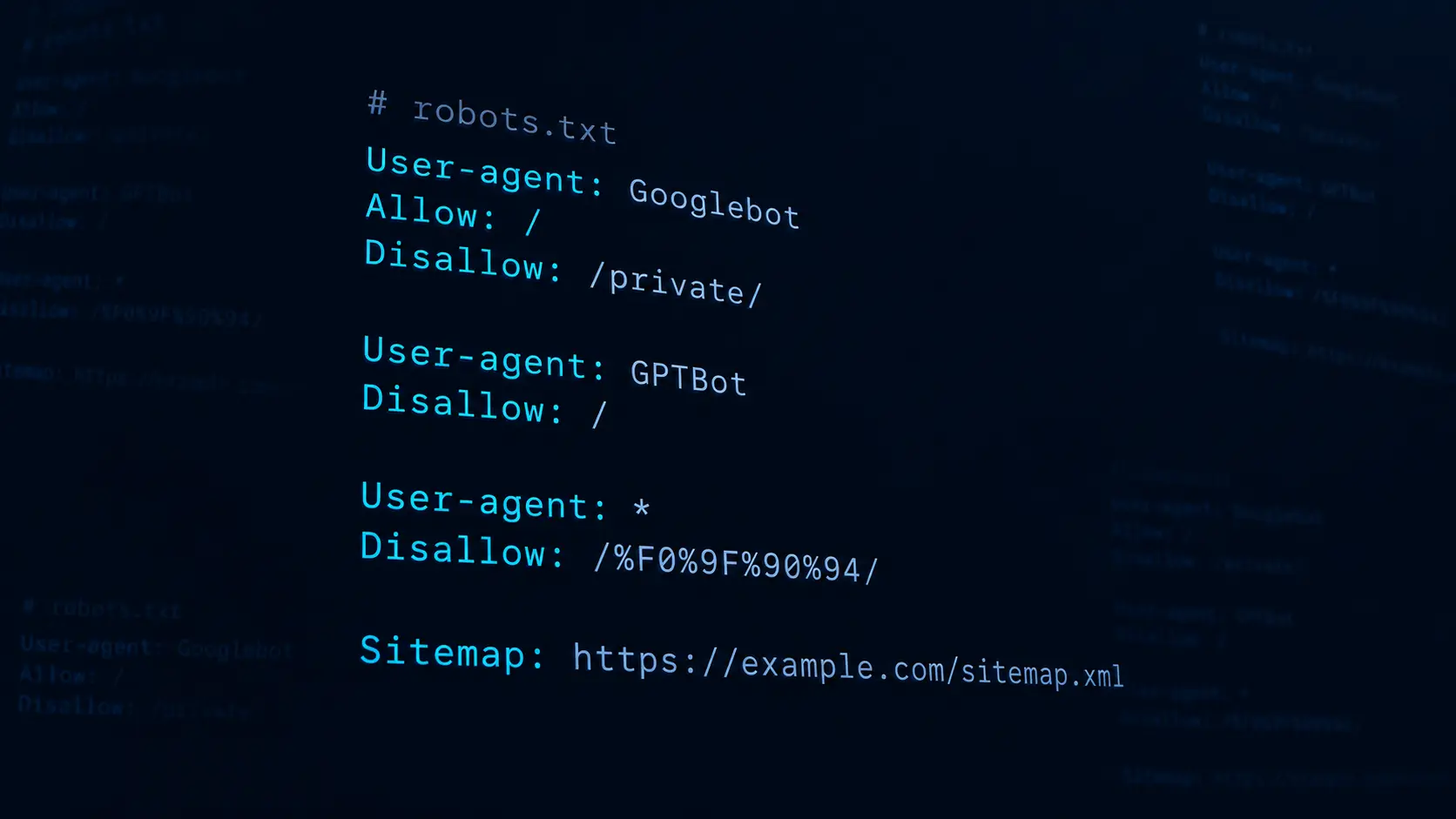 Robots.txt, crawleurs IA et URL
